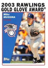 Mike Mussina 2004 Topps #696 Yankees GG ID:33623