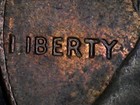 1985 D lincoln cent no bottom on the L nice error — photo 2