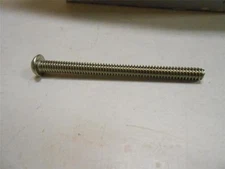 MIDWEST FASTENER 10-24 X 2-1/2 STAINLESS STEEL SLOTTED SCREW (LOT OF 80)