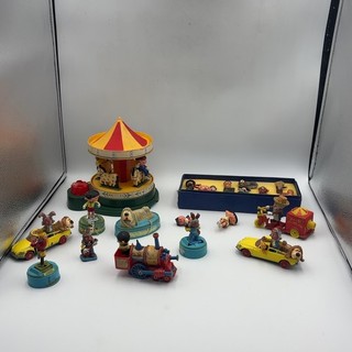 Vintage Magic Roundabout Corgi Figures Diecast Toys Carousel Job Lot