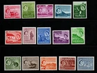 MAURITIUS SG293/306 1953-8 DEFINITIVE SET MNH