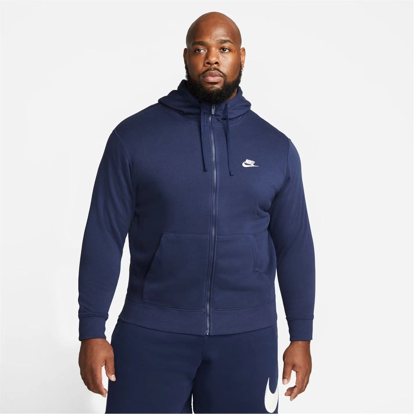 NIKE SPORTSWEAR CLUB FLEECE FULL ZIP HOODIE RRP £70