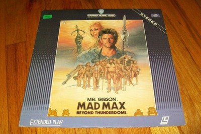 MAD MAX BEYOND THUNDERDOME Laserdisc LD VERY GOOD CONDITION VERY RARE GREAT FILM