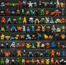 144 Pokemon Mini Figure Toys Pikachu Action Figures Kids Gift Party Favors 144 Pokemon Mini Figure Toys Pikachu Action Figures Kids Gift Party Favors