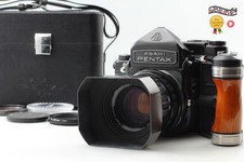 Meter Works Near MINT Pentax 6x7 67 TTL film camera T 105mm f/2.4 Lens JAPAN