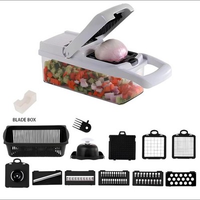 IGC Royal 10-Blade Vegetable Chopper,Slicer,Dicer|Multi-Function Kitchen Gadget