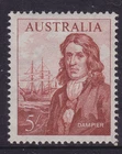 Australia 1966 5/- Brown William Dampier Navigator MINT/MVLH (RL46.2)