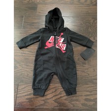 Jordan Jumpman Nike Air Hooded Romper Black R...