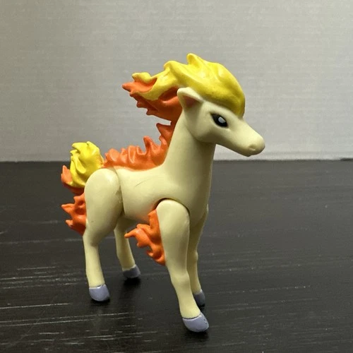 Ponyta Pokémon Figure JAKKS Pacific 2007 3" PVC Nintendo Vintage Toy Plastic