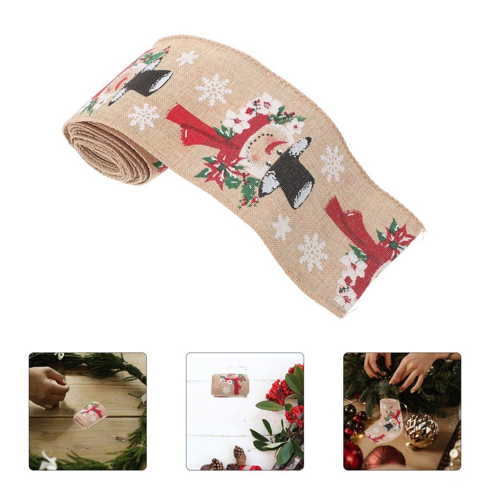 Holiday String Decorative Christmas Ribbon for Tree Crafting | eBay ...