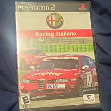Valcon Games Alfa Romeo Racing Italiano PS2 NTSC-U/C E Manual Multiplayer