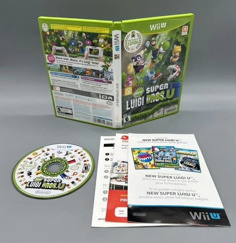 New Super Luigi U (Nintendo Wii U, 2013) CIB