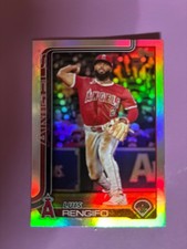 2025 Topps Rainbow Foil Parallel #152 Angels Luis Rengifo Baseball Card