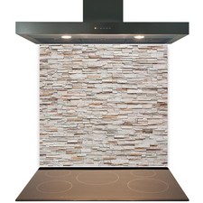 Glass Splashback for Kitchen Toughened Heat Resistant Cooker Tile - Design 2262