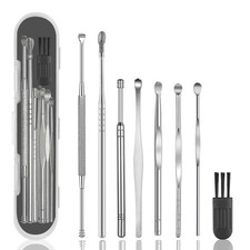 8 Pcs Ear Wax Removal Kit,Professional DoubleHeaded Ear Pick Earwax Removal T...