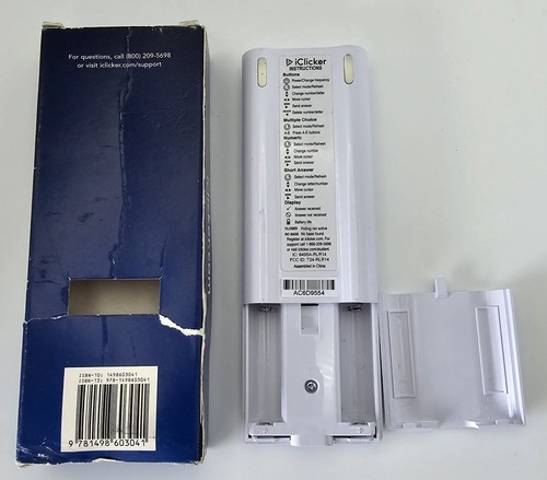 iClicker 2 Student Remote Classroom Response Control Multiple Choice Tested - Afbeelding 2 van 2