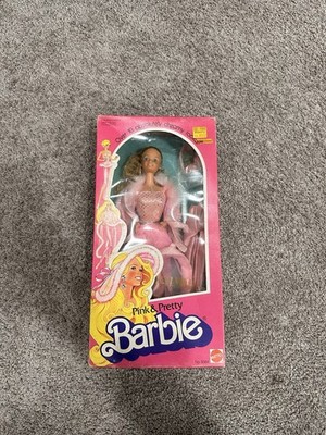 Barbie Pink Pretty Doll #3554 with Earrings and Complete Outfit Vintage