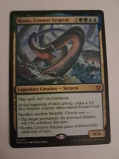 Koma Cosmos Serpent NM Murders at Karlov Manor Commander MTG MAGIC THE GATHERING