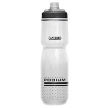  1-Bottle CamelBak Podium Chill Bike Insulated Squeeze 24 Oz White 1873101071