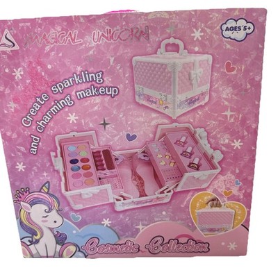 Magical Unicorn Themed Washable Makeup Set for Girls   Safe & Fun for Ages 5+