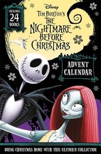 Disney Tim Burton’s The Nightmare Before Christmas: Advent Calendar [Paperback]
