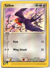 Taillow 72/109 Common Ruby & Sapphire Pokemon MP on eBay