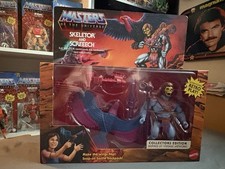 Masters of the Universe Origins Skeletor & Screeech Figure MOTU Mattel New 2023