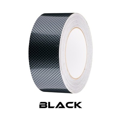 2D High Gloss Carbon Fiber Racing Stripes Vinyl Wrap Decal Sticker 10/25/50/75FT