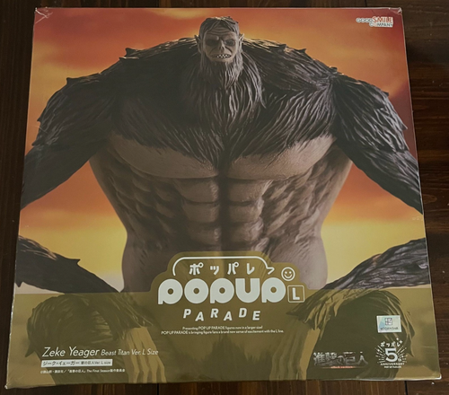 Figurine Zeke Yeager Beast Titan Version Pop Up Parade L Good Smile Company Attack on titan