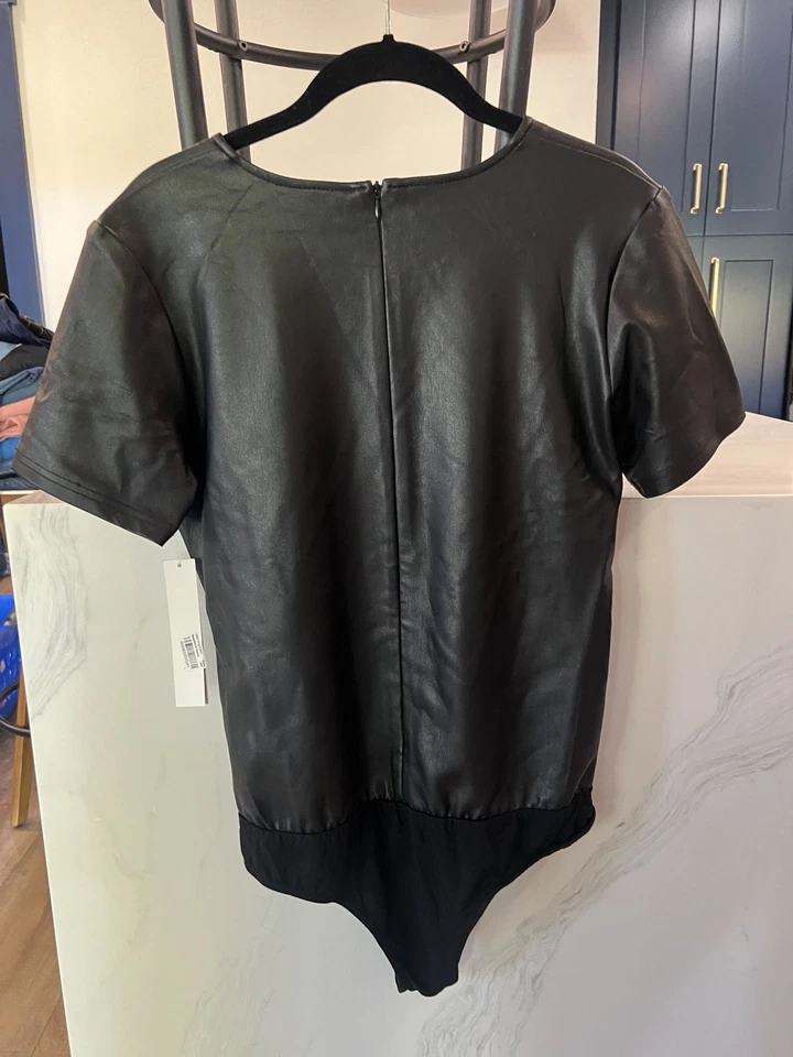 Body Aqua imitación cuero para mujer talla grande estilo BD 218 Foto 2 de 4