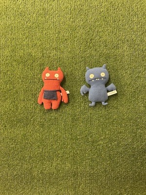 Vintage Ugly Doll Plush 2002 -2005  Lot Of 2