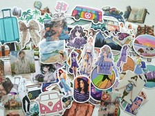 100 Konvolut AUFKLEBER Scrapbooking Basteln Sommer Reiseplaner Verzierung basteln