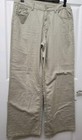 H &M Divided Womens Size 8 (40) Wide Leg 100% Cotton Pants Light Olive Green — photo 1