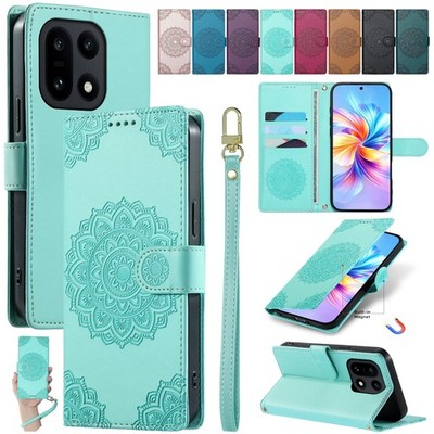 Für OnePlus 15 13R 12R ACE5 Nord N30 N20 CE4 Leder Magnetdeckel Taschenhülle