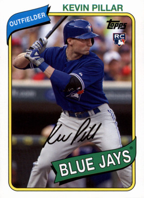 Kevin Pillar RC 2014 Topps Archives #85 Toronto Blue Jays Rookie Card
