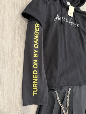 Vetements AW16 Justin4Ever 11-inch Gun Club Chain Hoodie NWT S
