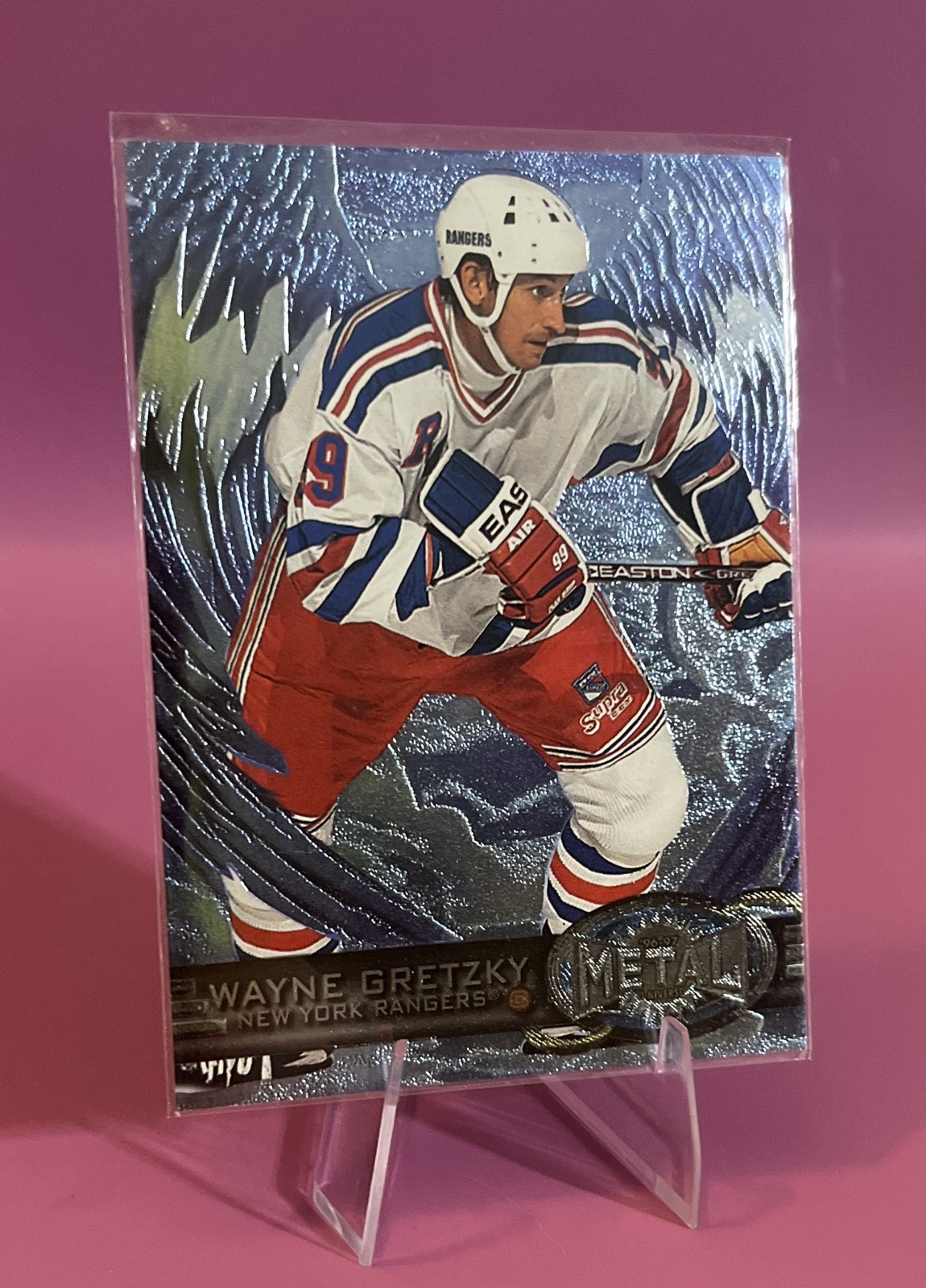 1996-97 Fleer Metal Universe - Wayne Gretzky #96