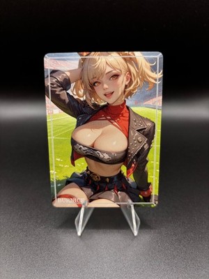 Burnice zzz Waifu Card TCG Full Art Waifu Legends Custom