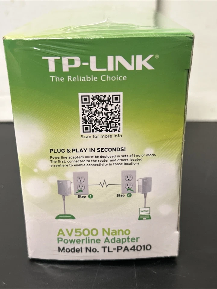 TP-Link AV500 Nano Powerline Adapter TL-PA4010 New - Image 2 of 4