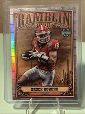 2023 Bowman University Chrome Ramblin' Man Brock Bowers #RM-1