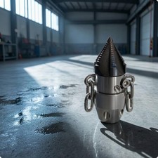 Rotierende Abflussd&uuml;se, Kompakte Reinigungsspitze,