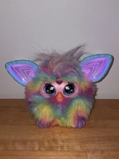 Furby Hasbro 2023 Rainbow Tie- Dye Interactive FURBY Tested Working Rare Toy