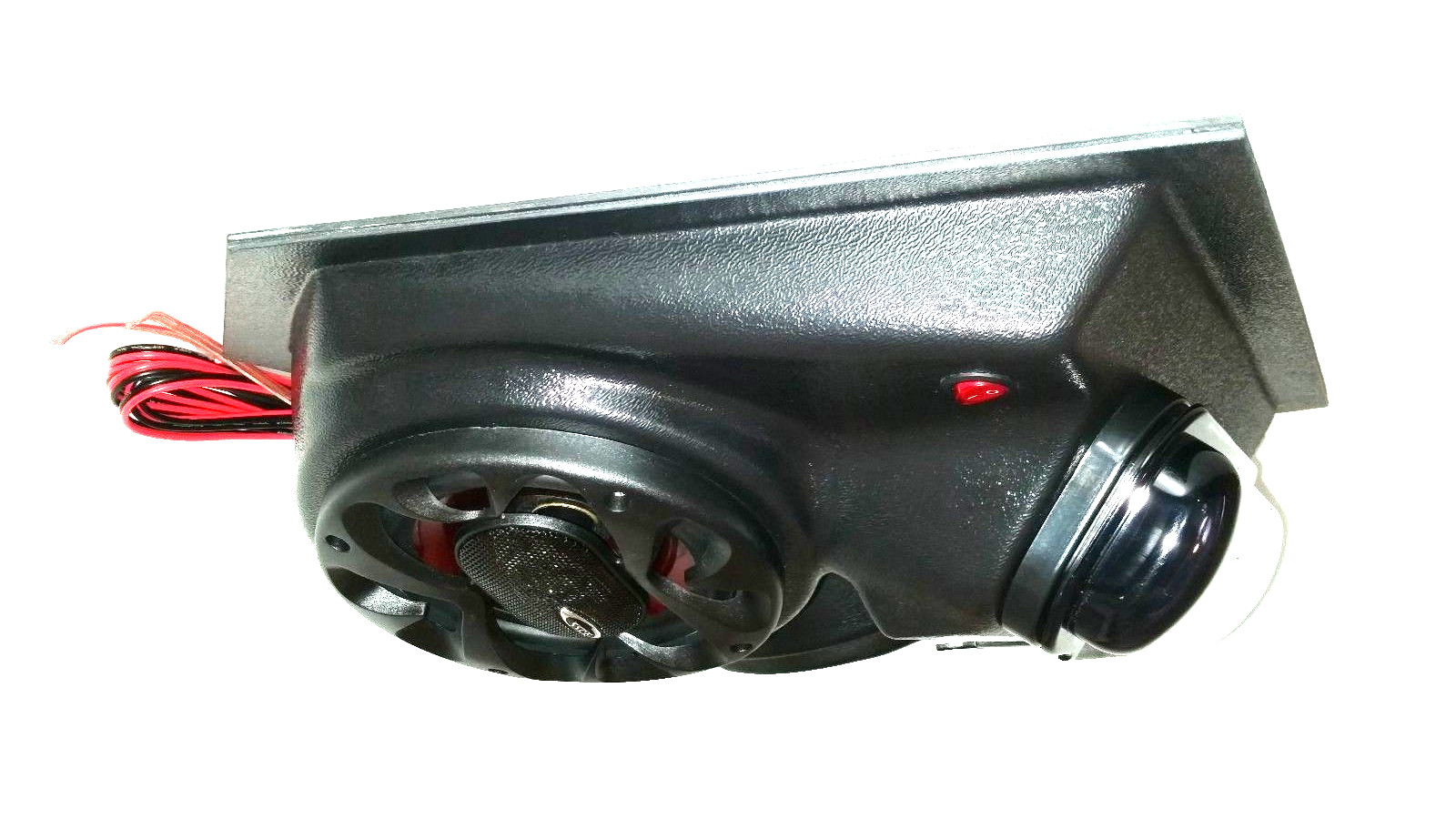 Golf Cart UTV Overhead Stereo Radio Bluetooth Console Sound System 6.5" Speakers