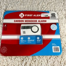 First Alert Carbon Monoxide Alarm With 10 Year Lifetime Battery