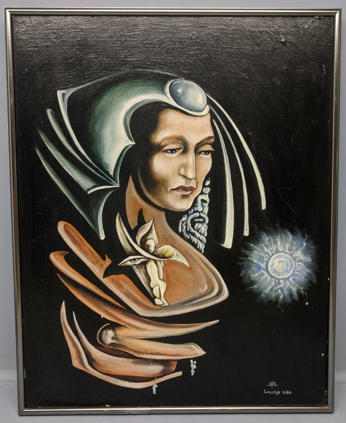 Painting Silent Warrior  Science Fiction ???