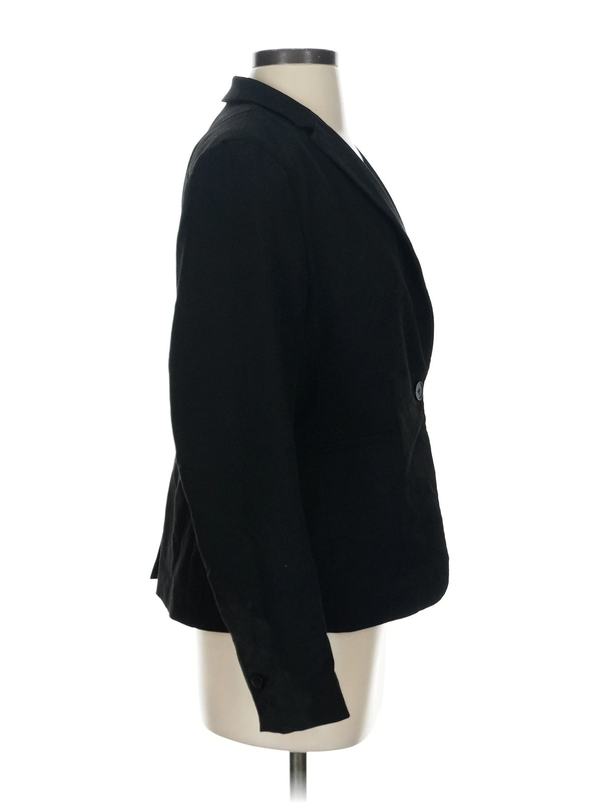 H&M Women Black Blazer S thumbnail 3