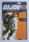 REPRO GI JOE CUSTOM TIGER FORCE SABRE TOOTH CARDBACK Figure FileCard MOC