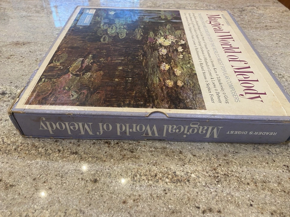 Reader's Digest Magical World Of Melody (Vinyl Album, LP) Box Set Of 10 1964 Vtg Foto 3 de 4