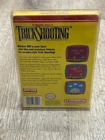 NES Nintendo BARKER BILL'S Trick Shooting - NEW & Factory Sealed Protective Case