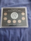 The Legend Silver Mercury Dimes Set of 7 Silver Coins  1916- 1940 With COA